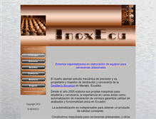 Tablet Screenshot of inoxecu.com